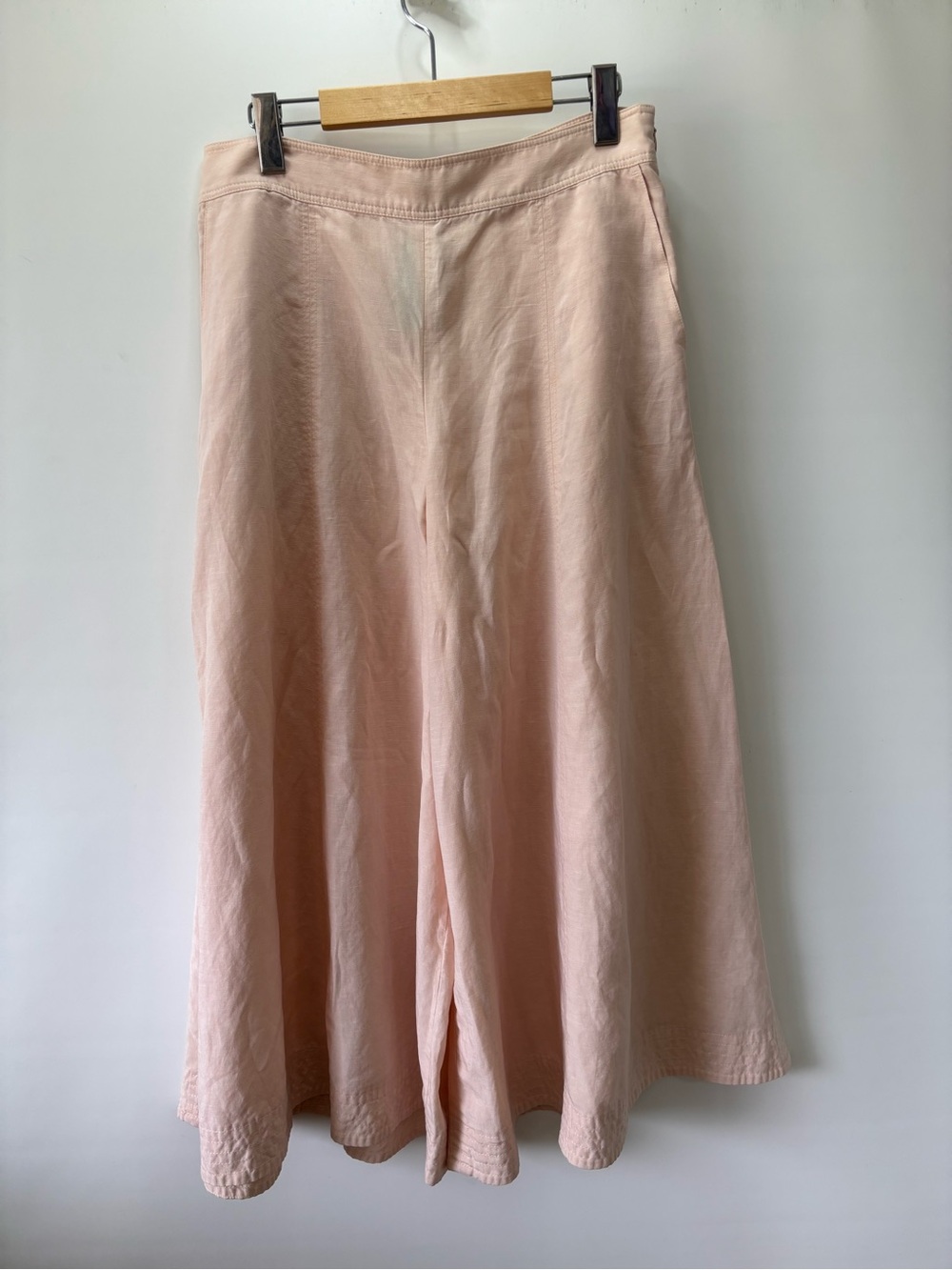 Club Monaco Blush Pink A-Line wide leg pant